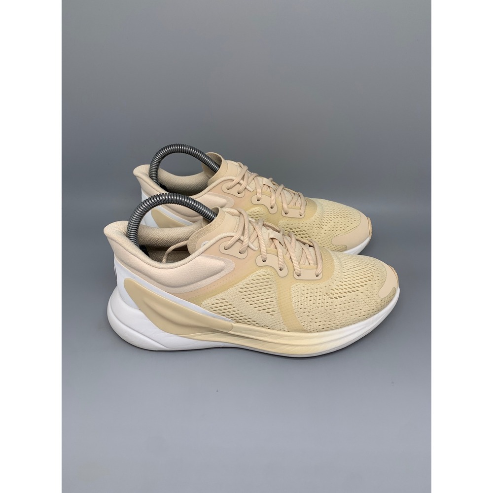 Lululemon Blissfeel Tan Beige Running Shoes LW9EF1S Women's Sz 8